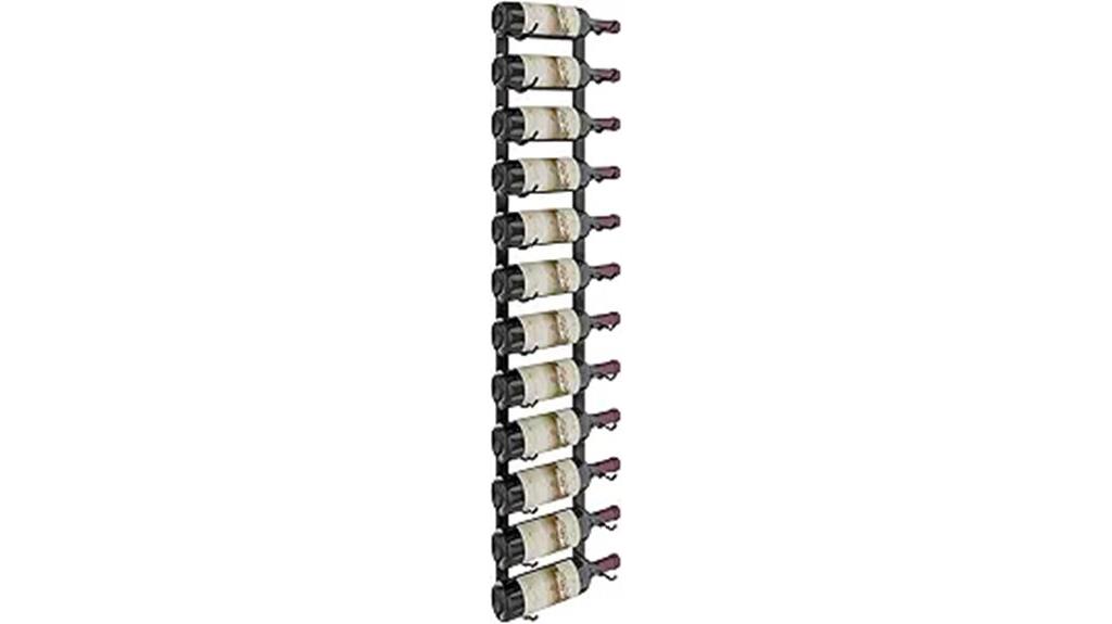 vintageview 12 bottle wine rack
