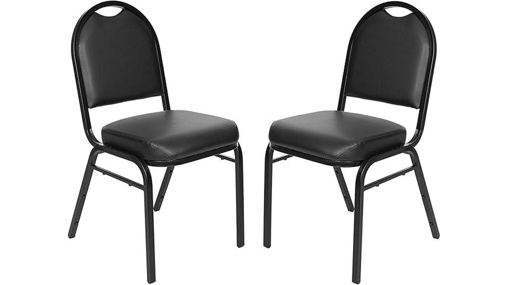 vinyl stack banquet chairs
