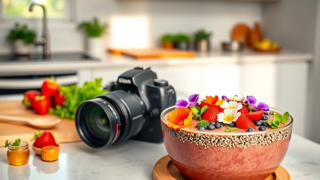 visual recipe filming plan