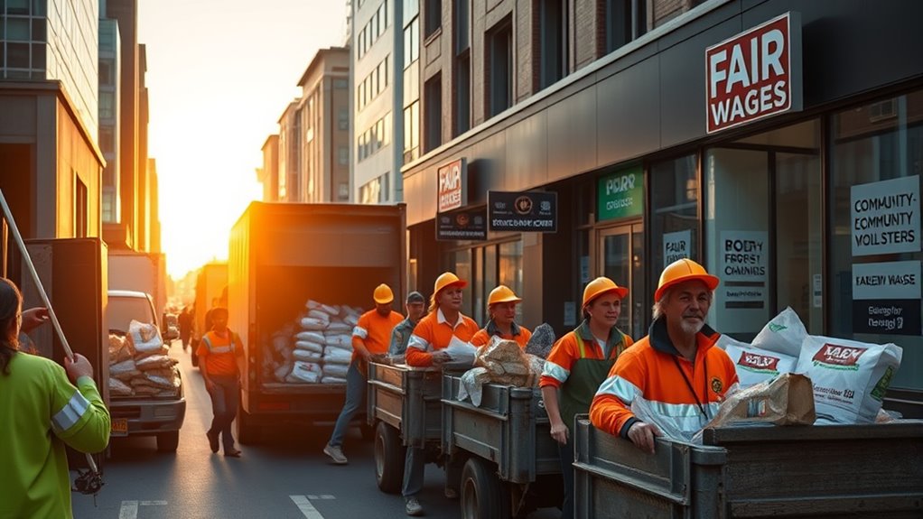 wages boost local economy