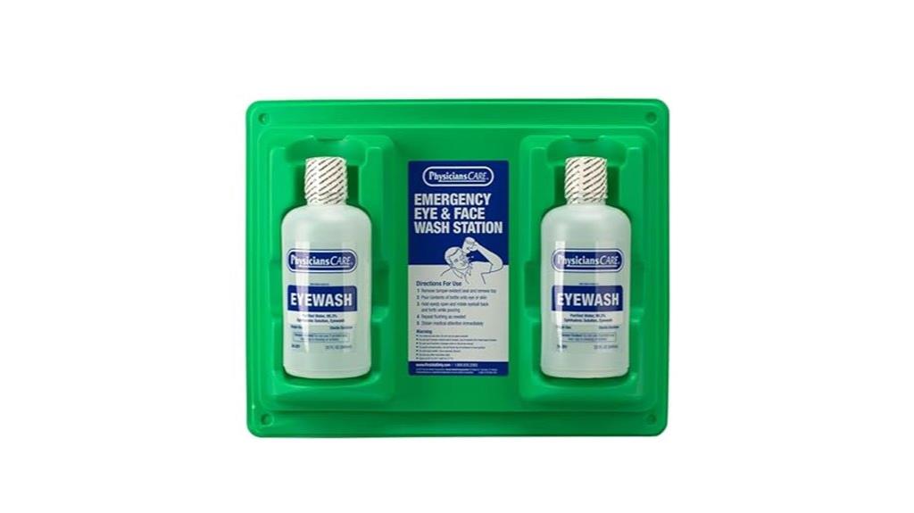 wall mount eyewash station