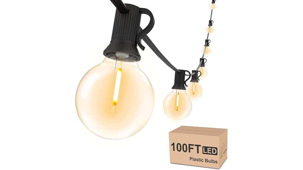 waterproof 100ft led string