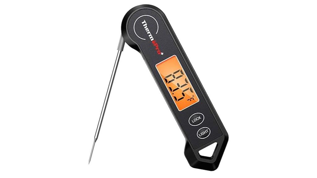 waterproof digital meat thermometer