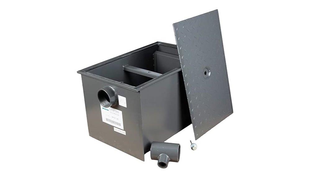 wentworth 40 pound grease interceptor