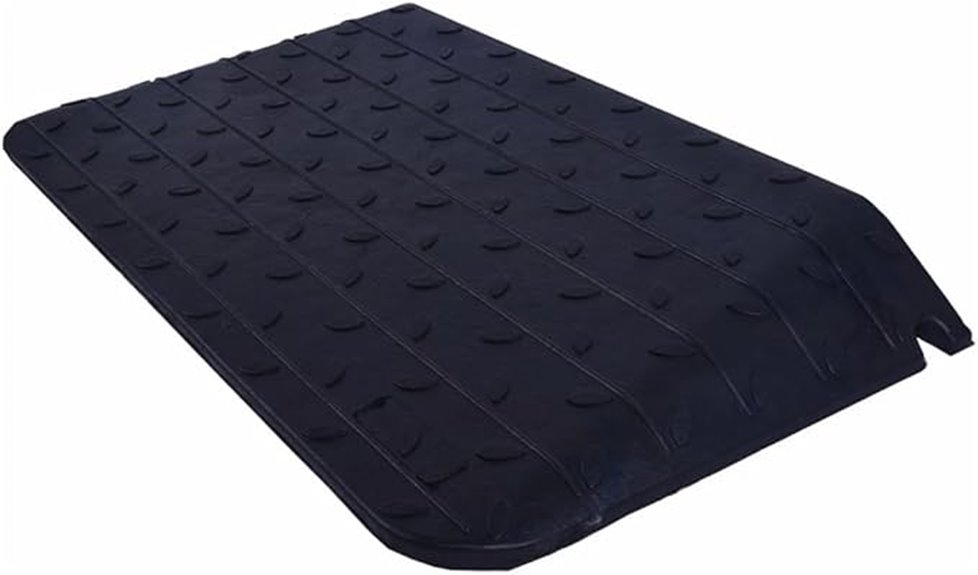 wheelchair door threshold ramp