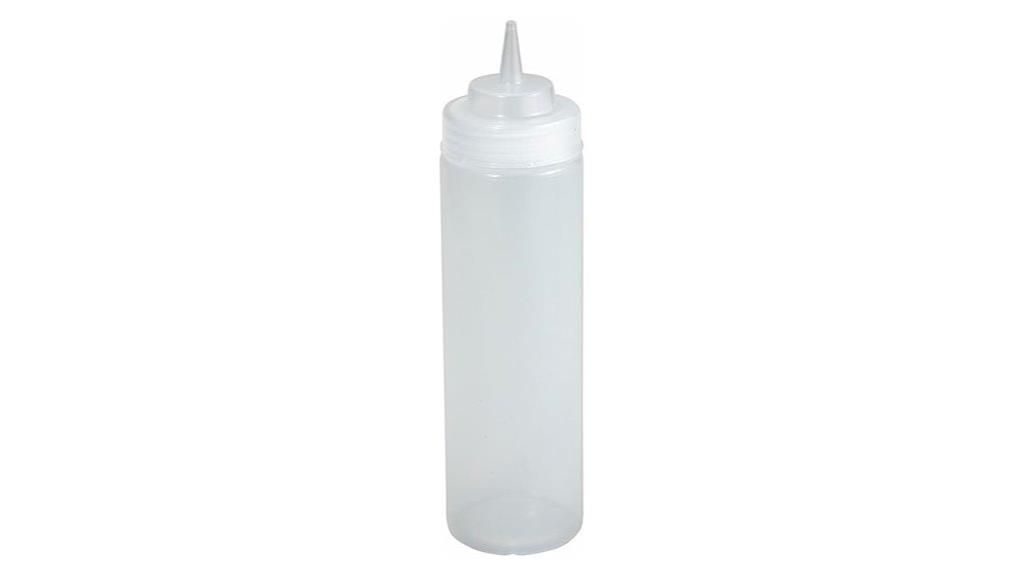 winco 16 oz squeeze bottles
