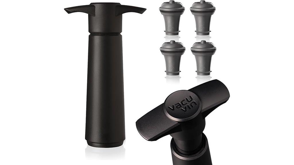 wine preservation bottle set