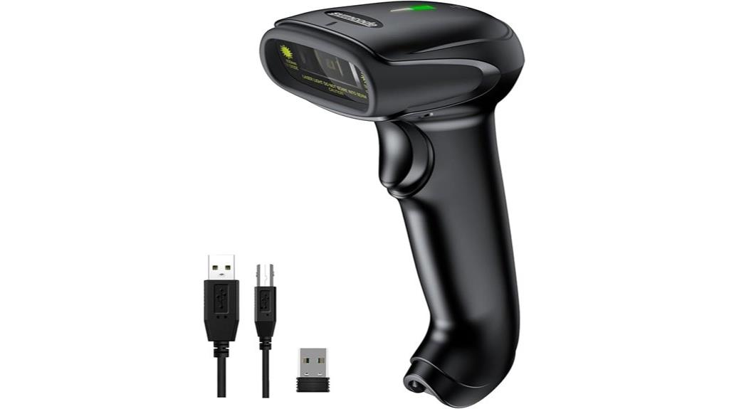 wireless 1d laser scanner