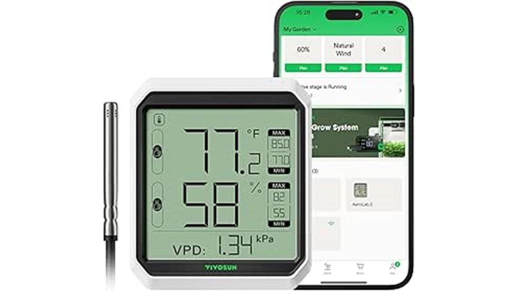 wireless bluetooth hygrometer thermometer