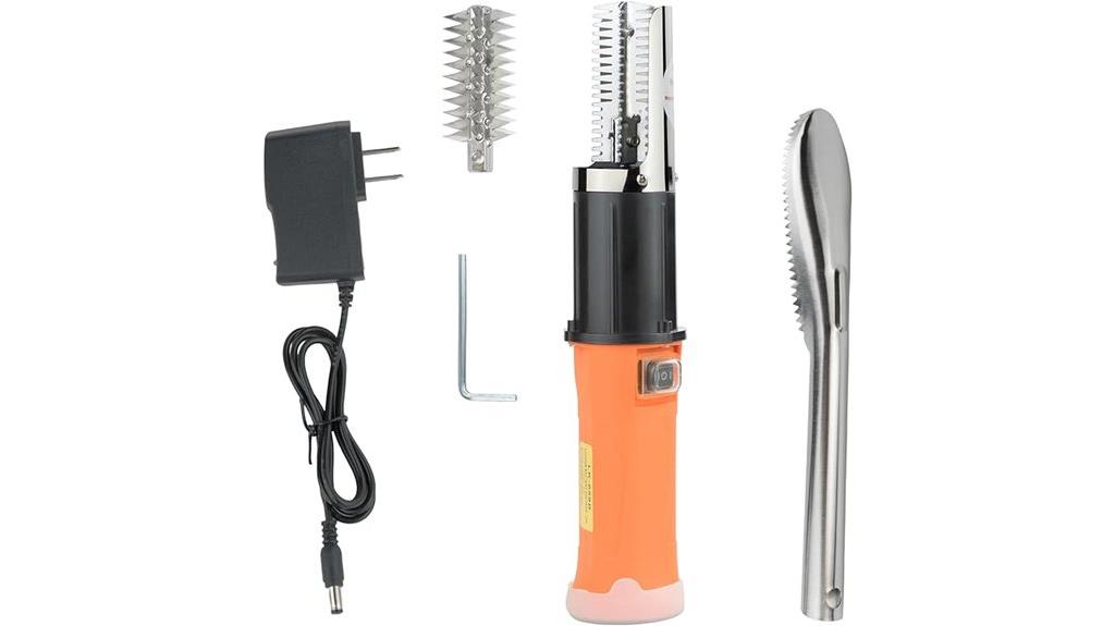 wireless fish scaling tool