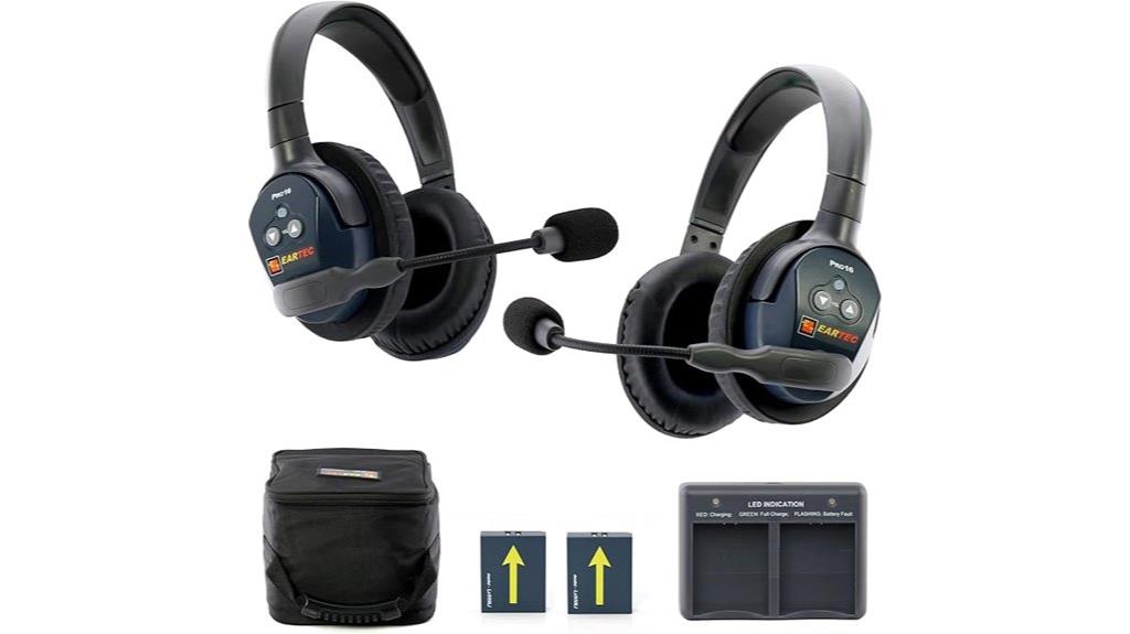 wireless intercom with headsets