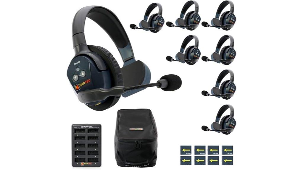 wireless intercom with headsets