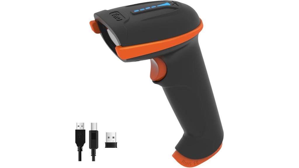 wireless laser barcode scanner