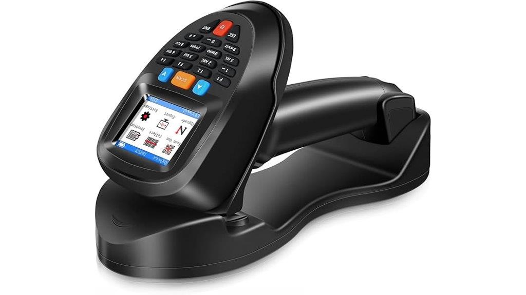 wireless lcd barcode scanner