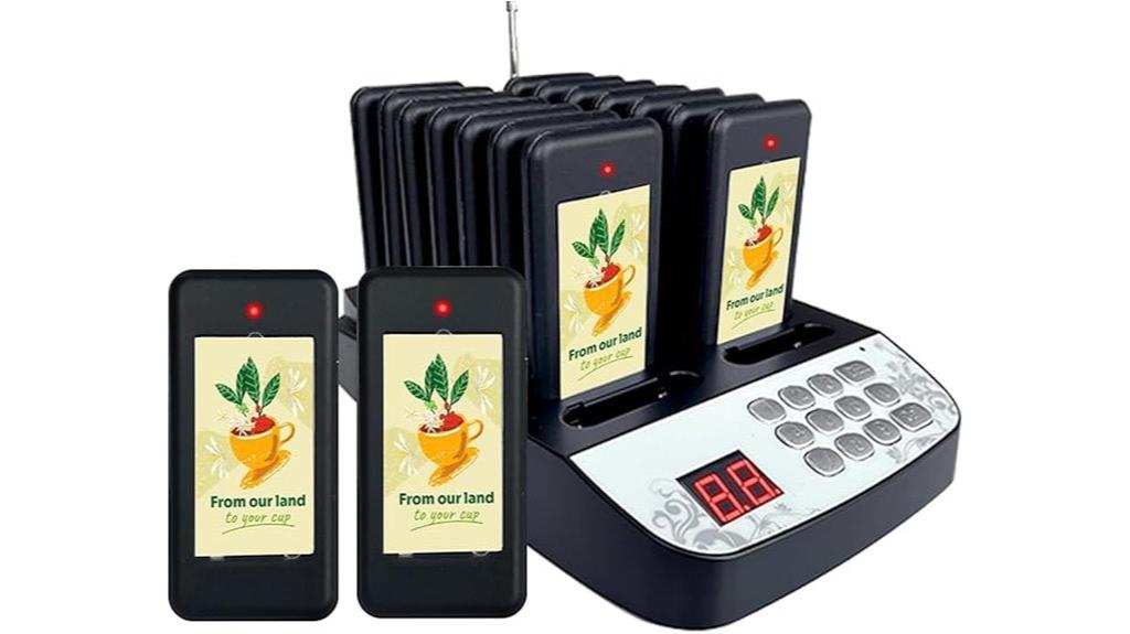 wireless restaurant buzzer system