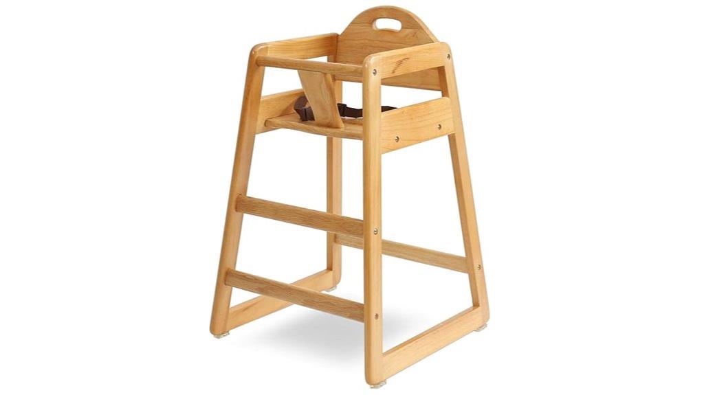 wooden baby toddler chair