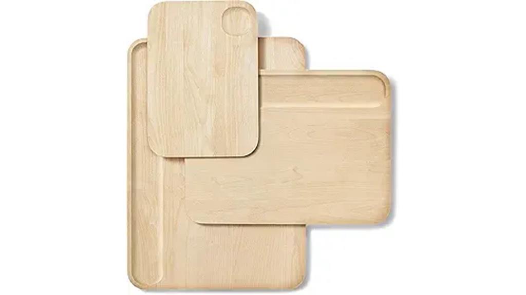 wooden double sided boards