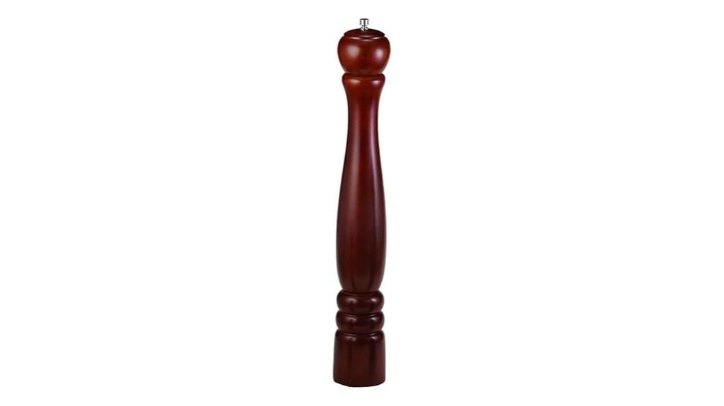 wooden pepper mill design