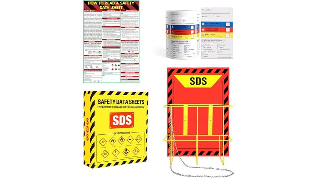 yellow heavy duty binder