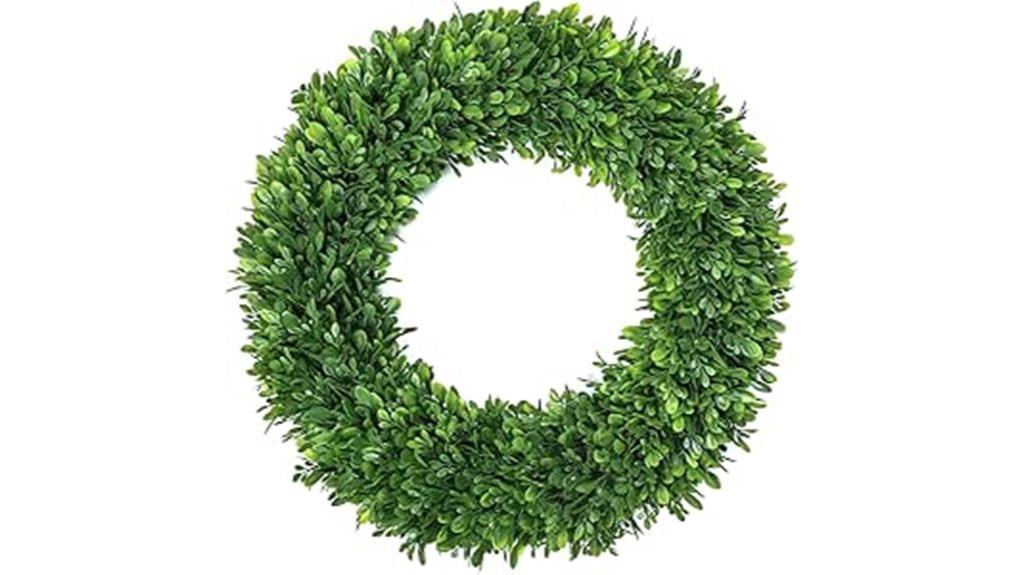 22 inch boxwood wreath