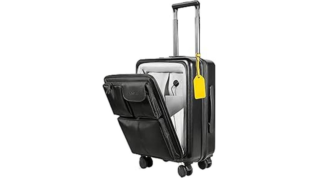22x14x9 airline suitcase