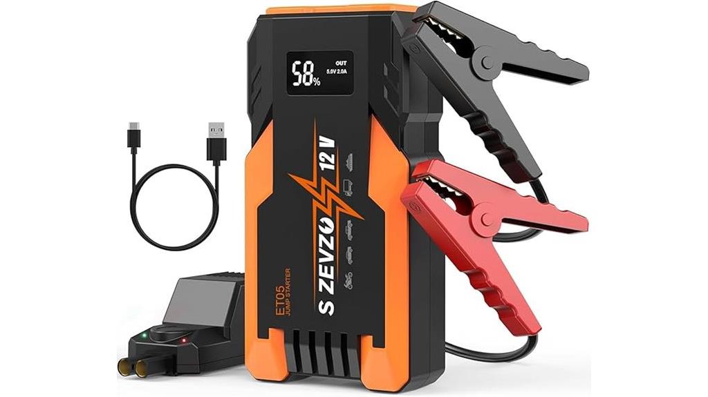 3000a portable car jump starter