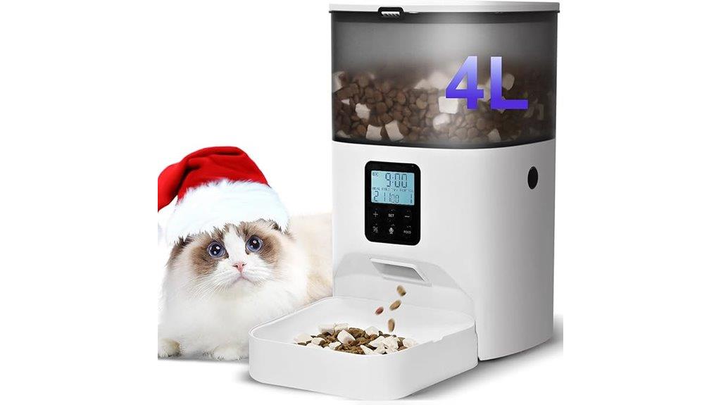 4l voice record pet feeder