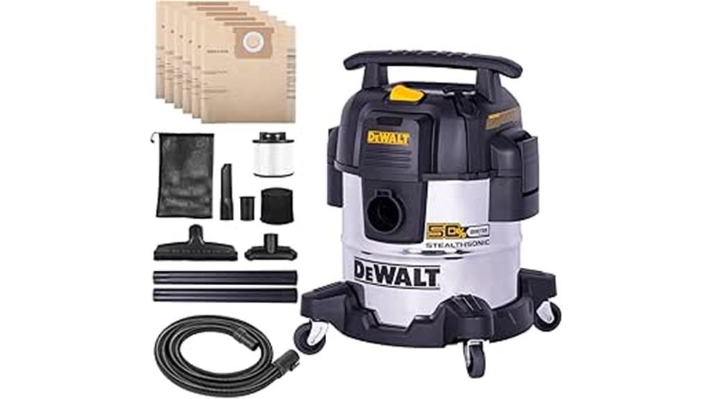 5 gallon wet dry vacuum