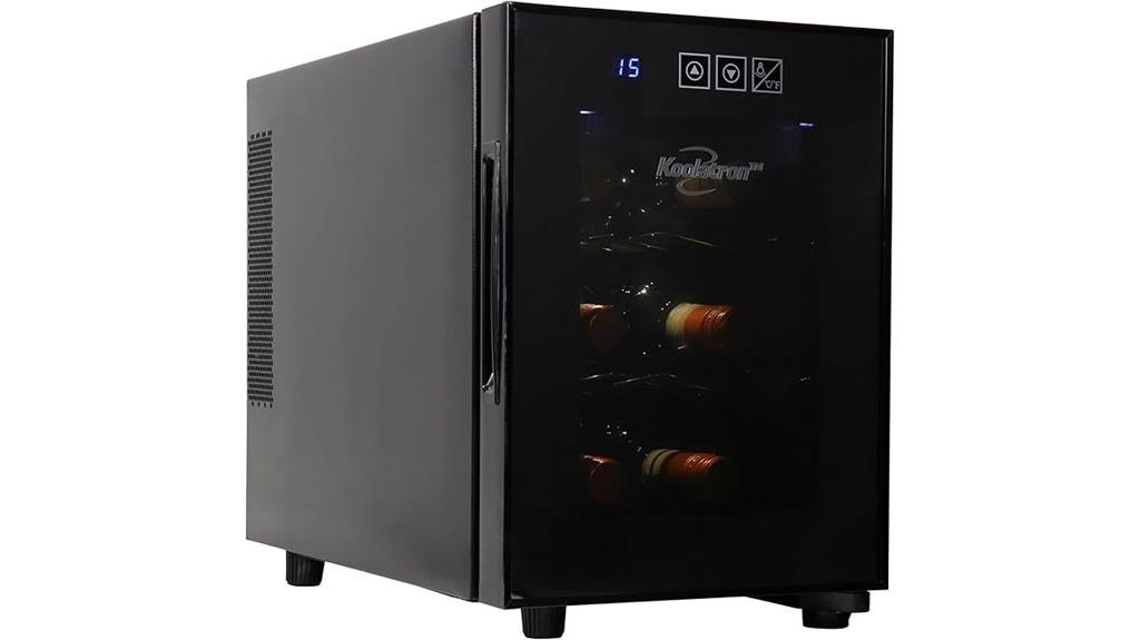 6 bottle wine cooler