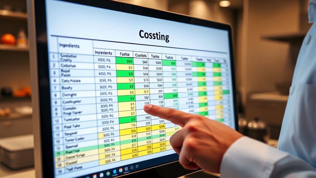accurate recipe cost management