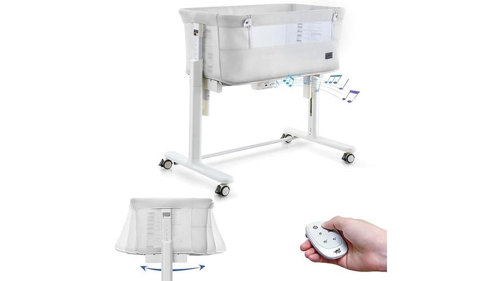 adjustable baby bassinet wheels