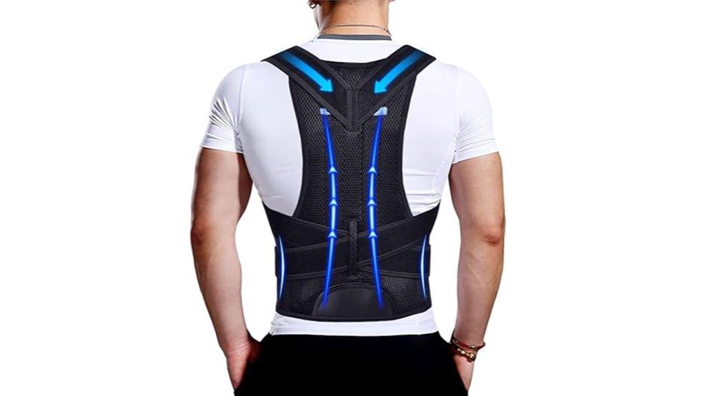 adjustable back support brace