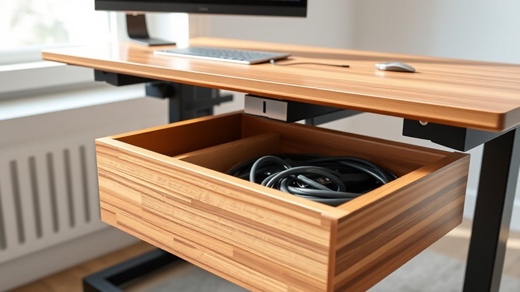 adjustable organized stable durable