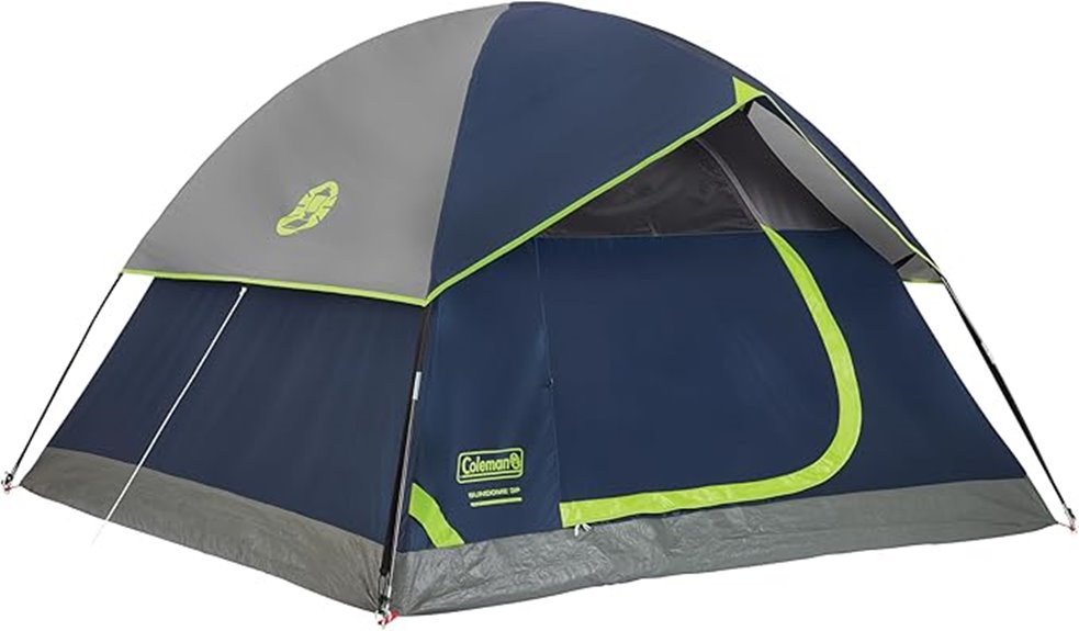affordable weatherproof camping tent