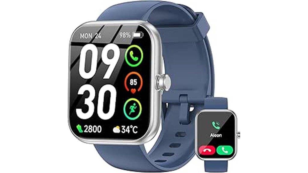 alexa enabled waterproof fitness watch