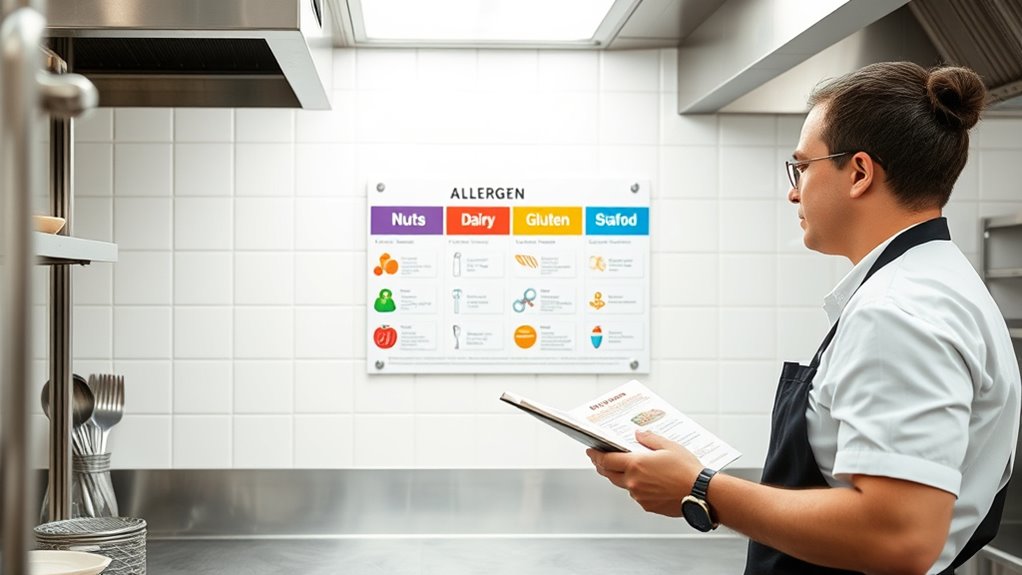 allergen staff communication procedures