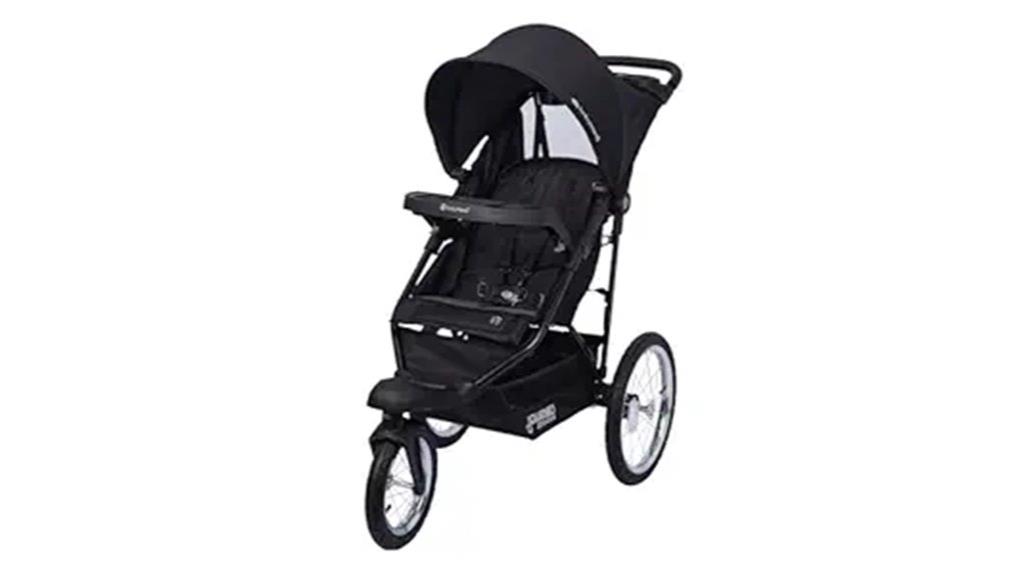baby jogger in black