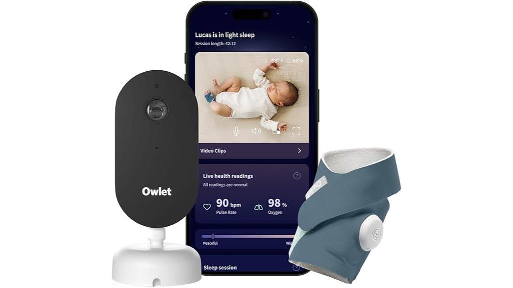baby monitor with sock