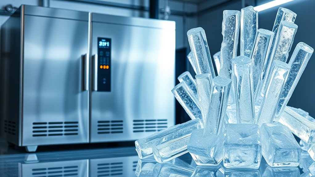 batch cooling with ice