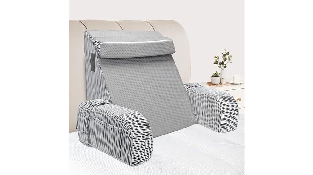 bed sitting pillow cushion