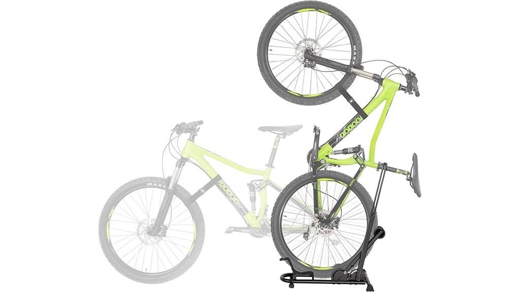bike storage upright stand