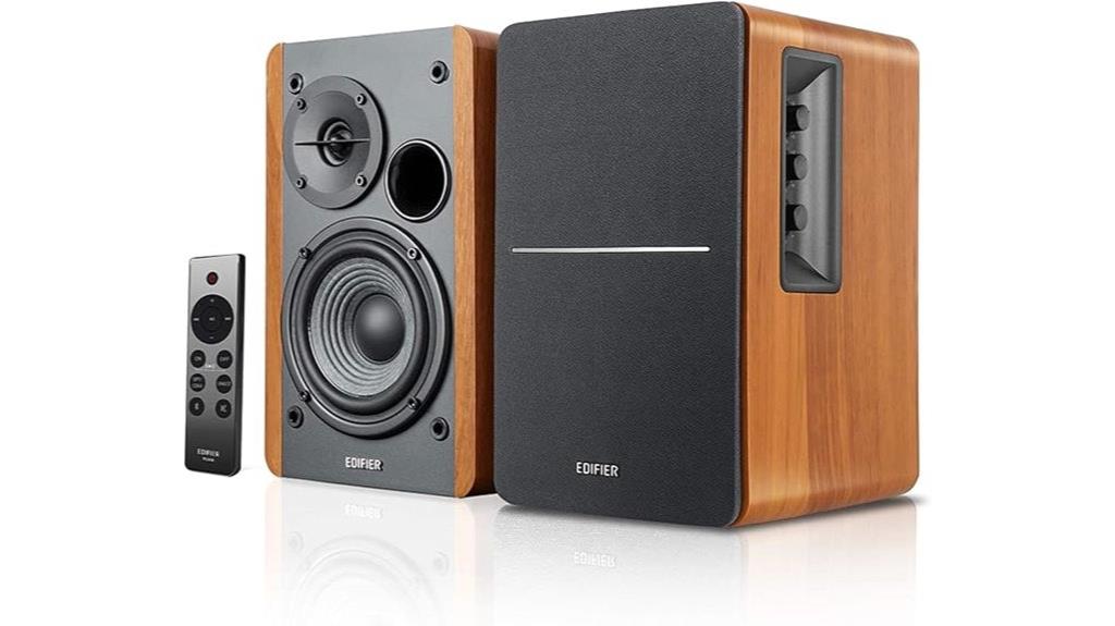bluetooth bookshelf speaker system