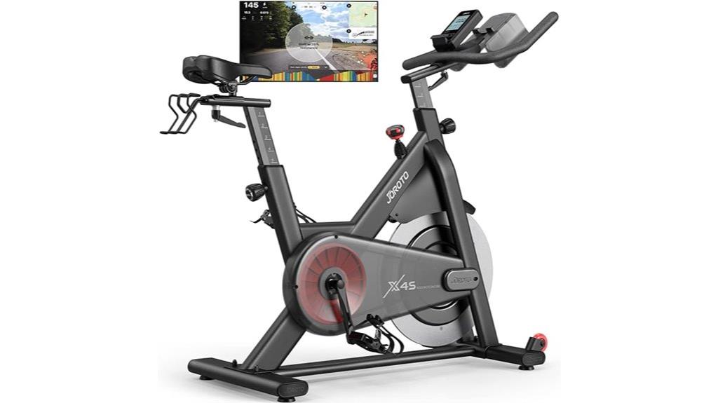 bluetooth enabled exercise bike