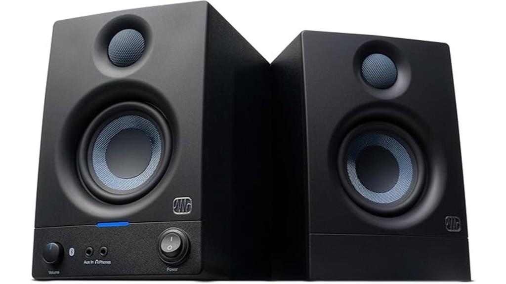 bluetooth powered studio monitors