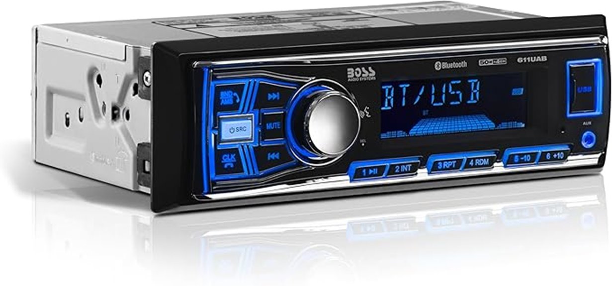 boss 611uab car stereo