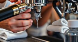 brewer and espresso cleaning