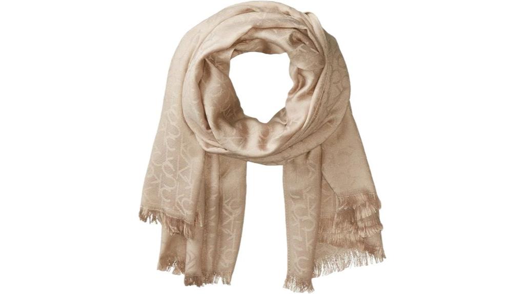 calvin klein tonal pashmina