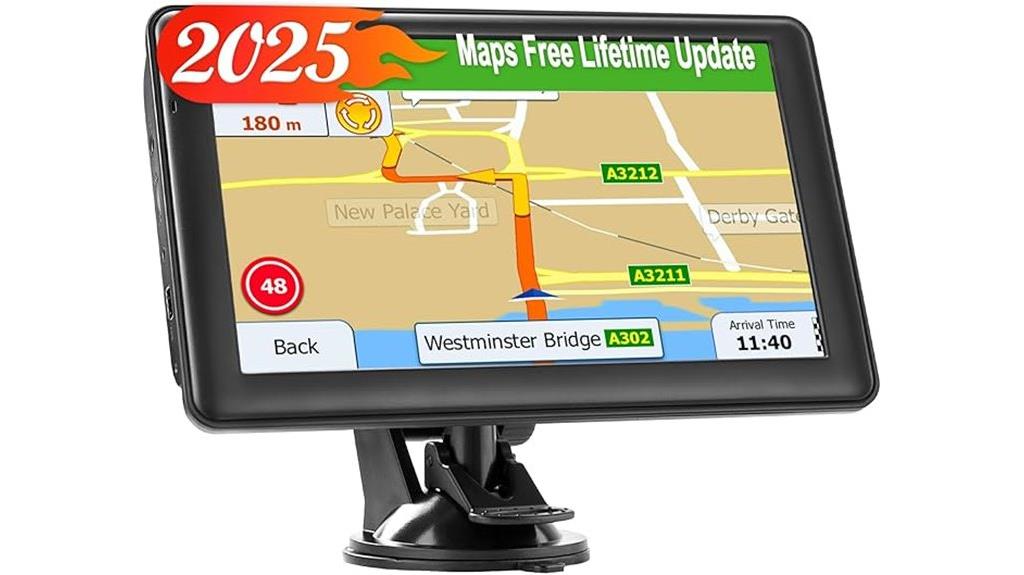 car truck 7 inch gps