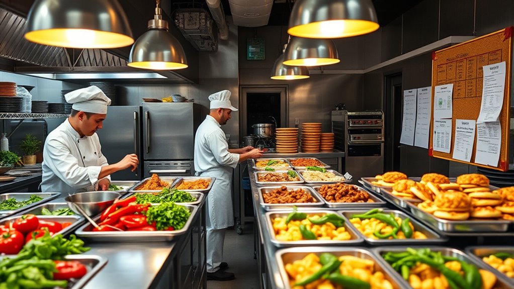 catering pricing and logistics