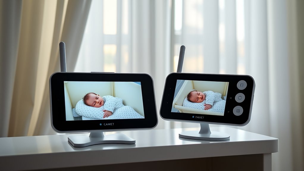 choosing dual camera baby monitors